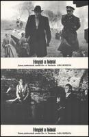 cca 1981 ,,Fényjel a hídnál" című szovjet film jelenetei és szereplői, 8 db produkciós filmfotó...