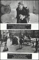 cca 1975 ,,Felragyog tiszta, szép fényű csillag" című szovjet film jelenetei és szereplői, 26 d...