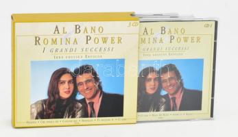 Al Bano & Romina Power - I Grandi Successi. 3 x CD, Stereo, Válogatás. Ariola Express, Németország. Jó állapotban.