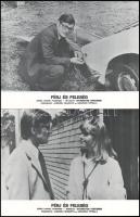 cca 1982 ,,Férj és feleség" című lengyel filmdráma jelenetei és szereplői, 7 db produkciós film...