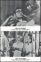 cca 1982 ,,Férj és feleség" című lengyel filmdráma jelenetei és szereplői, 7 db produkciós film...