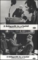 cca 1975 ,,A felügyelő és a halál" című román bűnügyi film jelenetei és szereplői, 21 db vintag...