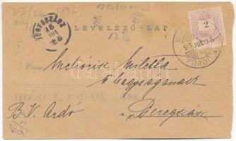 1896 (Vorläufer) Bártfa, Bártfafürdő, Bardejovské Kúpele, Bardiov, Bardejov; Deák szálloda és az új ...