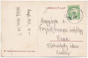 1911 Izbugyaradvány, Vysna Radvan (Laborcradvány, Radvan nad Laborcom); Görög katolikus templom, szö...