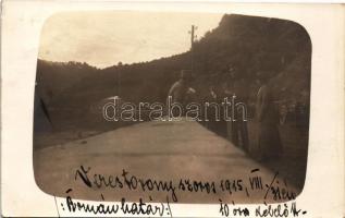 1915 Vöröstoronyi-szoros, Roter-Turm-Pass, Pasul Turnu Rosu; Magyar-román határ / Hungarian-Romanian border, photo (EK)