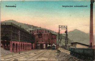 1916 Petrozsény, Petrosany, Petrosani; Salgótarjáni szénosztályozó, iparvasút. Máv. levelezőlapárusítás 5877. / coal mine, industrial railway