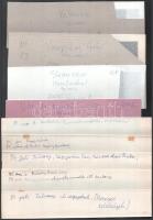 cca 1920 és 1989 között készült felvételek sokféle témáról, 424 db vintage NEGATÍV, egy része a táro...