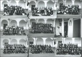 cca 1934-1935 Hajós (Bács-Kiskun megye) - családok, tanyás gazdák, gyerekek, zenészek, a kisebb képe...