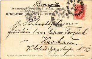 1905 Riga, Hagensberger Dampfbootsteg / steam ship port