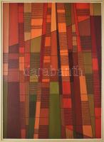 Karsch, Manfred (1948-): Őszi táj, 1978. Olaj, farost, jelezve jobbra lent, hátoldalán autográf felirattal. Fakeretben. 117x85 cm. KIZÁRÓLAG SZEMÉLYES ÁTVÉTEL, NEM POSTÁZZUK / ONLY PERSONAL COLLECTION AT OUR OFFICE