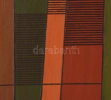 Karsch, Manfred (1948-): Őszi táj, 1978. Olaj, farost, jelezve jobbra lent, hátoldalán autográf feli...