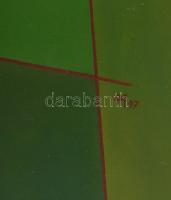 Karsch, Manfred (1948-): Ősz a Mátrában, 1997. Olaj, farost, jelezve jobbra középen lent, hátoldalán...