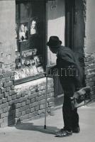 1975 Dr. Zala Sándor budapesti fotóművész ,,Emlékezés" című pecséttel jelzett, vintage alkotása...