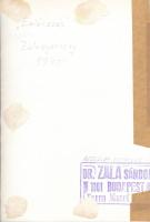 1975 Dr. Zala Sándor budapesti fotóművész ,,Emlékezés" című pecséttel jelzett, vintage alkotása...