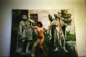 cca 1980-1995 Menesdorfer Lajos (1941-2005) budapesti fotóművész hagyatékából 60 db reprodukciós NEG...