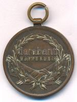 1914. "Ferenc József Bronz Vitézségi Érem" bronz kitüntetés mellszalag nélkül. Szign.: Tau...