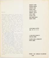 Rend '84 Mappa, 10 db mű, Budahelyi Tibor, Csepregi Sándor, Csépányi Tibor, Ézsiás István, Heri...