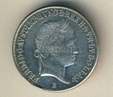 1844B 20Kr Ag I.Ferdinánd verési hibával T:1/2