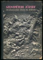 Mihalik Sándor: Szentpéteri József ötvösmester élete, önéletírása, művei. Bp.,1954, Képzőművészeti Alap. A címlapot és a betűdíszeket tervezte: Filo (Mihályfi Ernőné Fischer Ilona 'Filo' (1910-1986.)) Gazdag fekete-fehér képanyaggal illusztrált. Kiadói kopott félvászon-kötésben. Haraszty István festőművész pecsételt ex librisével