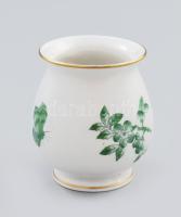 Herendi Apponyi mintás váza, jelzéssel, hibátlan, m: 7 cm