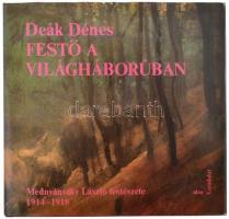 Deák Dénes: Festő a világháborúban. Mednyánszky László festészete 1914-1918. A szerző, Deák Dénes (1931-1993) műgyűjtő és mecénás által Haraszty István (1934-2022) Kossuth-díjas festőművésznek DEDIKÁLT! Bp., 1991, Gondolat / Idea. Kiadói kartonált papírkötés, kiadói papír védőborítóban. A tételhez tartozik Deák Dénes Szobor-gondolatok c. gépirata, Haraszty Istvánnak dedikát! Valamint 2 db meghívó (1993-1994) Deák Dénes hagyatékából, gyűjteményéből rendezett kiállításokra.