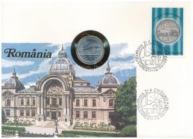 Románia 1966. 1L felbélyegzett borítékban, bélyegzéssel, német nyelvű leírással T:UNC  Romania 1966. 1 Leu in envelope with stamp and cancellation, with German description C:UNC