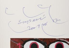 Lossonczy Tamás köszöntése és kiállításának megnyitója. 2009. Magyar Nemzeti Galéria. Kiadói papírkö...