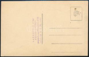 cca 1930 Győr, Langsfeld utódja Fábián György fotóműhelyében készült vintage fotó, ezüst zselatinos ...