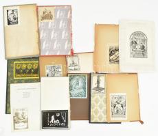 12 db ex libris könyvborítókon