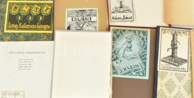 12 db ex libris könyvborítókon