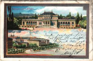 1900 Wien, Vienna, Bécs; Kursalon, Parkring. C. Binder Art Nouveau (EB)