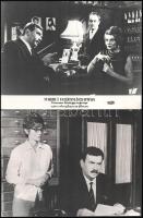 cca 1966 "Maigret felügyelő csapdája" című olasz-francia film jelenetei és szereplői, 24 d...