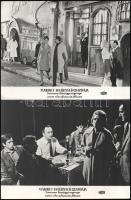 cca 1966 "Maigret felügyelő csapdája" című olasz-francia film jelenetei és szereplői, 24 d...