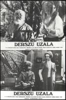 cca 1975 ,,Derszu Uzala" című Oscar-díjas szovjet film jelenetei és szereplői (rendezője: Kurosawa Akira), 5 db vintage produkciós filmfotó ezüst zselatinos fotópapíron, a használatból eredő (esetleges) kisebb hibákkal, 18x24 cm