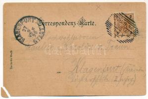 1896 (Vorläufer) Wiener Neustadt, Bécsújhely; Theresianische Militär Akademie, Hauptplatz, Maria The...