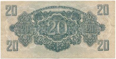 1944. 20P "A Vöröshadsereg Parancsnoksága" T:F apró szakadás a hajtás mentén
Adamo P45
