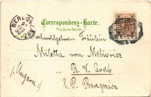 1898 (Vorläufer) Traiskirchen, Platz, Kaserne, Kirche / square, military barrack, church. Regel &...