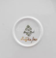 Rosenthal apróvirág mintás kínáló, jelzéssel, kis kopottsággal, d: 28 cm