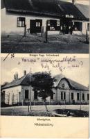 1941 Nádasdladány, községháza, Hangya fogyasztási szövetkezet üzlete és saját kiadása (EK)