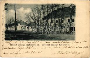 1899 (Vorläufer) Kéthely (Somogy). Mérei Ignác 413. (szakadás / tear)