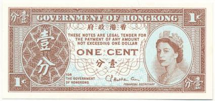 Kína / Hongkong DN (1971-1981) 1c T:UNC,AU China / Hong Kong ND (1971-1981) 1 Cent C:UNC,AU Krause P#325b