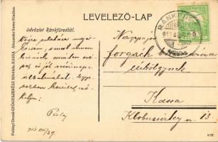 1913 Ránkfüred, Rank-Herlány, Ránkherlány, Rank Herlein, Herlany (Kassa, Kosice, Kaschau); Újvendégl...