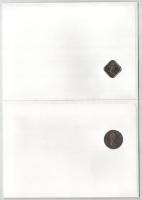 5db-os érmés boríték tétel, mind különféle és német nyelvű tájékoztatóval, benne: Botswana, Ghána, B...