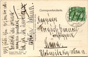 1909 Szyndzielnia, Kamitzer Platte; Gruss aus den Beskiden, Bistraythal, Touristenhaus / mountain to...