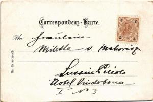 Opava, Troppau; Jesuiten Kirche, Kaiser Josef Monument, Stadt-Theater, Kasier Franz Josef Museum / c...