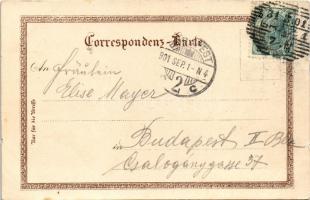 1901 Graz, Herz Jesu Kirche, Hilmteich, Auersperg Denkmal, Neues Stadt-Theater / church, lake, statu...