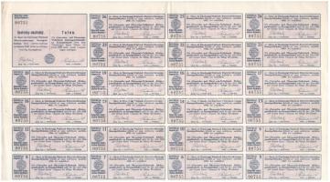 Szentgotthárd 1923. "Ipar- és Gazdasági Népbank Részvénytársaság Szentgotthárd" részvénye ...