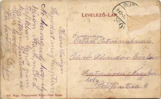 1913 Budapest IX. Népliget, szánkó-vasút. Bayer György tulajdonos (Rb)