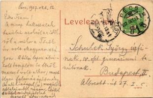 1907 Pécs, Városi templom. W.L. 1504