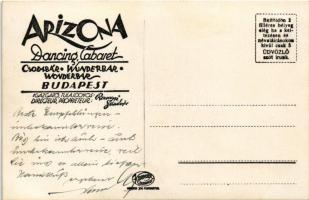 Budapest VI. Arizona Dancing Cabaret csodabár belső a forgó tánctérrel. Nagymező utca 20. Igazgató R...